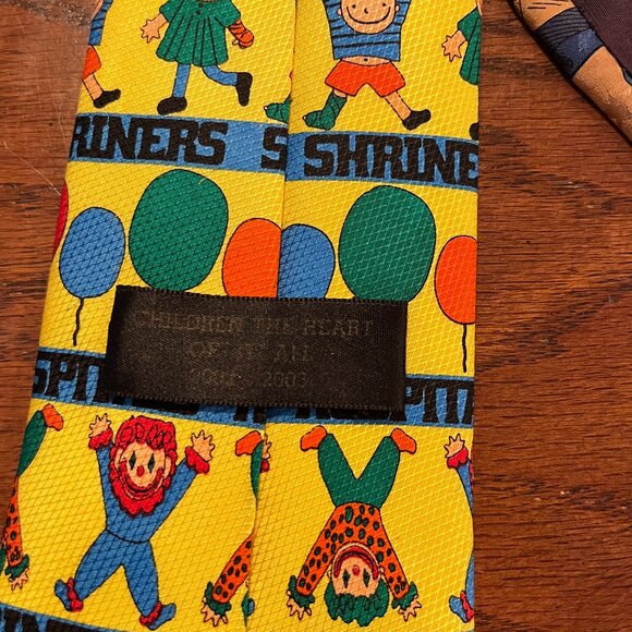 Men's Tie - Shiners Hospitals Children   The Heart Of It All    2002-2003 - Picture 5 of 5